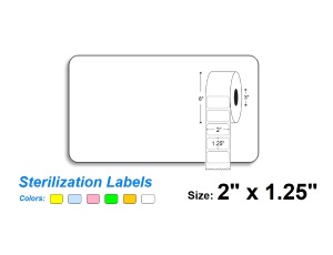 2″ x 1.25″ SteriTrack Labels