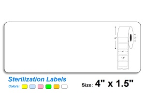 4″ x 1.5″ SteriTrack Labels